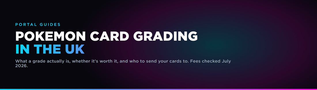 Pokemon card grading in the UK - what it is, what it costs and who to use, updated July 2026