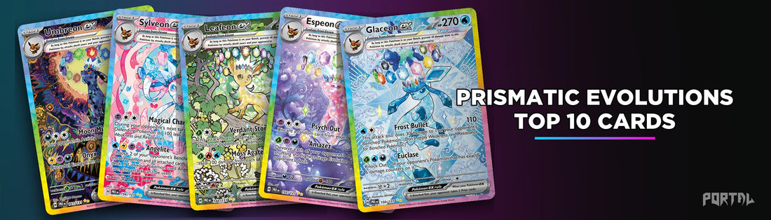 Prismatic Evolutions, the ten most valuable Pokemon cards ranked, led by the Umbreon ex Special Illustration Rare