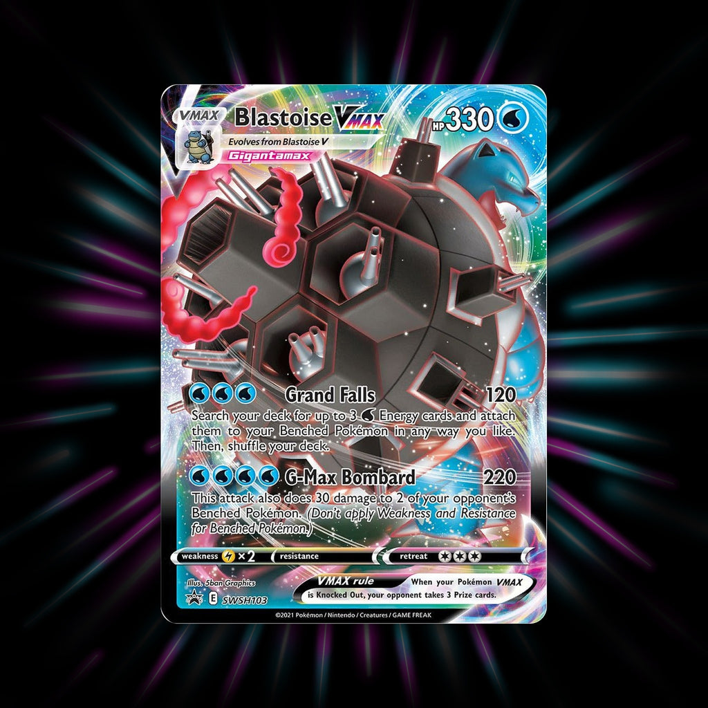 Blastoise VMAX SWSH103 Sword & Shield Promos Pokemon card