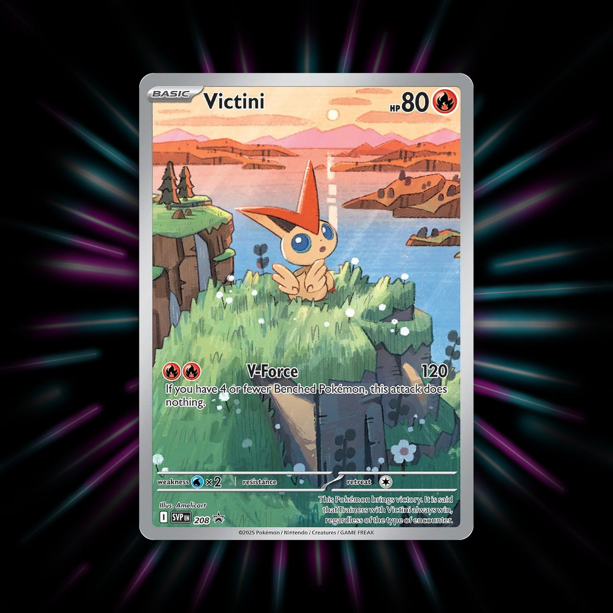 Victini SVP208 Scarlet & Violet Promos Pokemon card