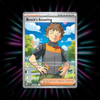 Brock's Scouting 179/159 Journey Together Pokemon card