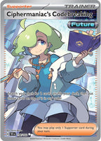 Ciphermaniac's Codebreaking 198/162 Temporal Forces Pokemon card, official image