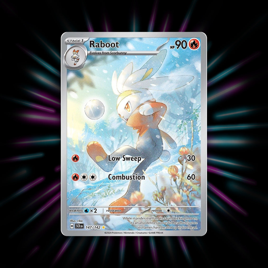 Raboot 147/142 Stellar Crown Pokemon card