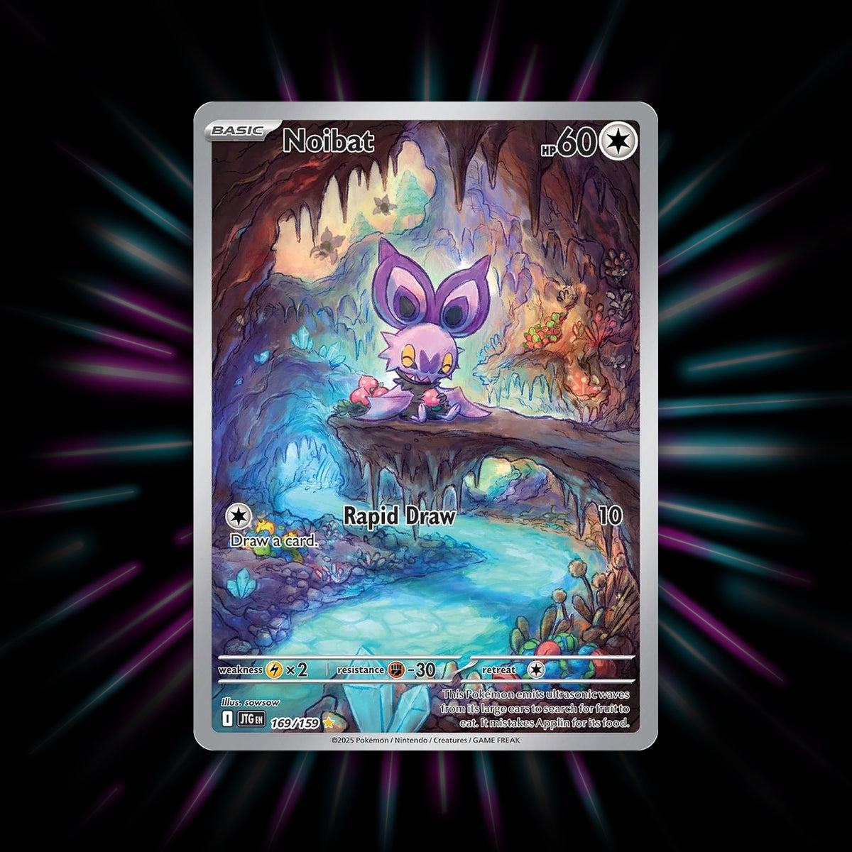 Noibat 169/159 Journey Together Pokemon card