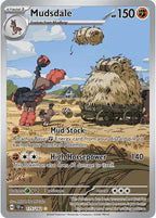 Mudsdale 175/162 Temporal Forces Pokemon card, official image