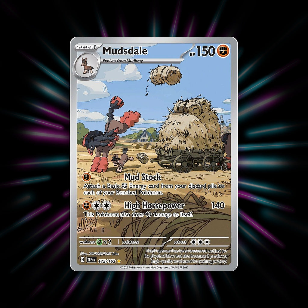 Mudsdale 175/162 Temporal Forces Pokemon card