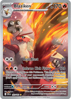 Blaziken 192/182 Destined Rivals Pokemon card, official image