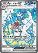 Gyarados ex 225/198 Scarlet & Violet Pokemon card, official image
