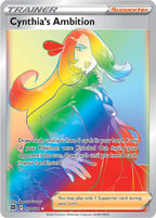 Cynthia's Ambition 178/172 Brilliant Stars Pokemon card, official image