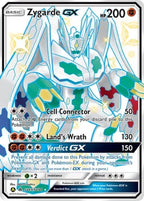 Zygarde GX SV65/SV94 Hidden Fates Pokemon card, official image