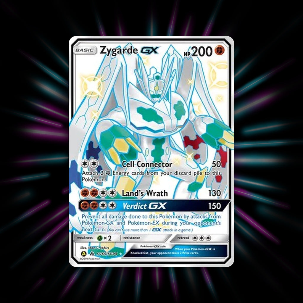 Zygarde GX SV65/SV94 Hidden Fates Pokemon card