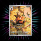 Pignite 097/086 White Flare Illustration Rare Pokemon card