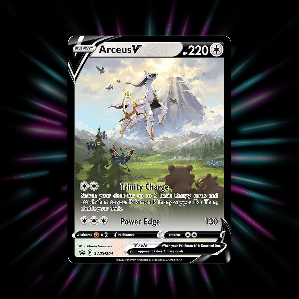 Arceus V SWSH204 Sword & Shield Promos Pokemon card