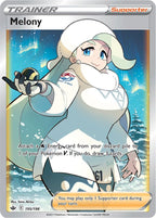 Melony 195/198 Chilling Reign Pokemon card, official image