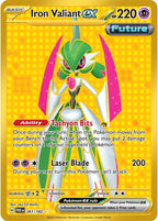 Iron Valiant ex 261/182 Paradox Rift Pokemon card, official image