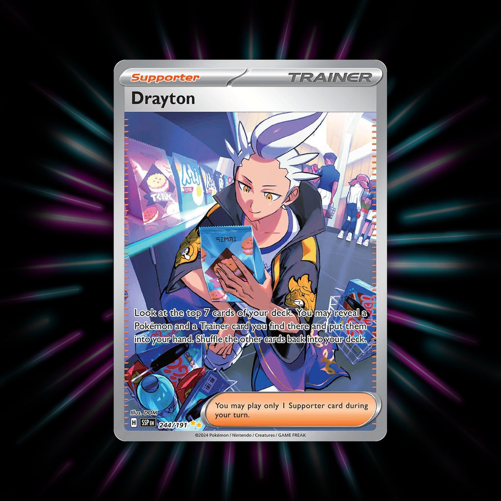 Drayton 244/191 Surging Sparks Pokemon card