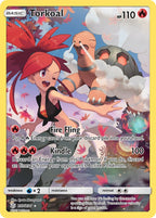 Torkoal 237/236 Cosmic Eclipse Pokemon card, official image
