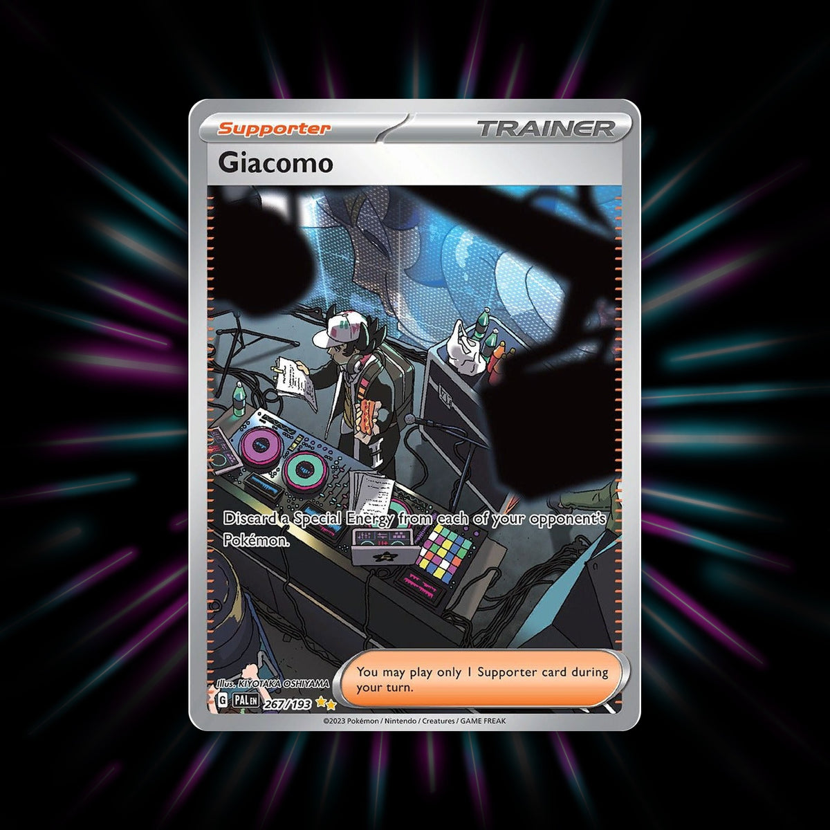 Giacomo 267/193 Paldea Evolved Pokemon card