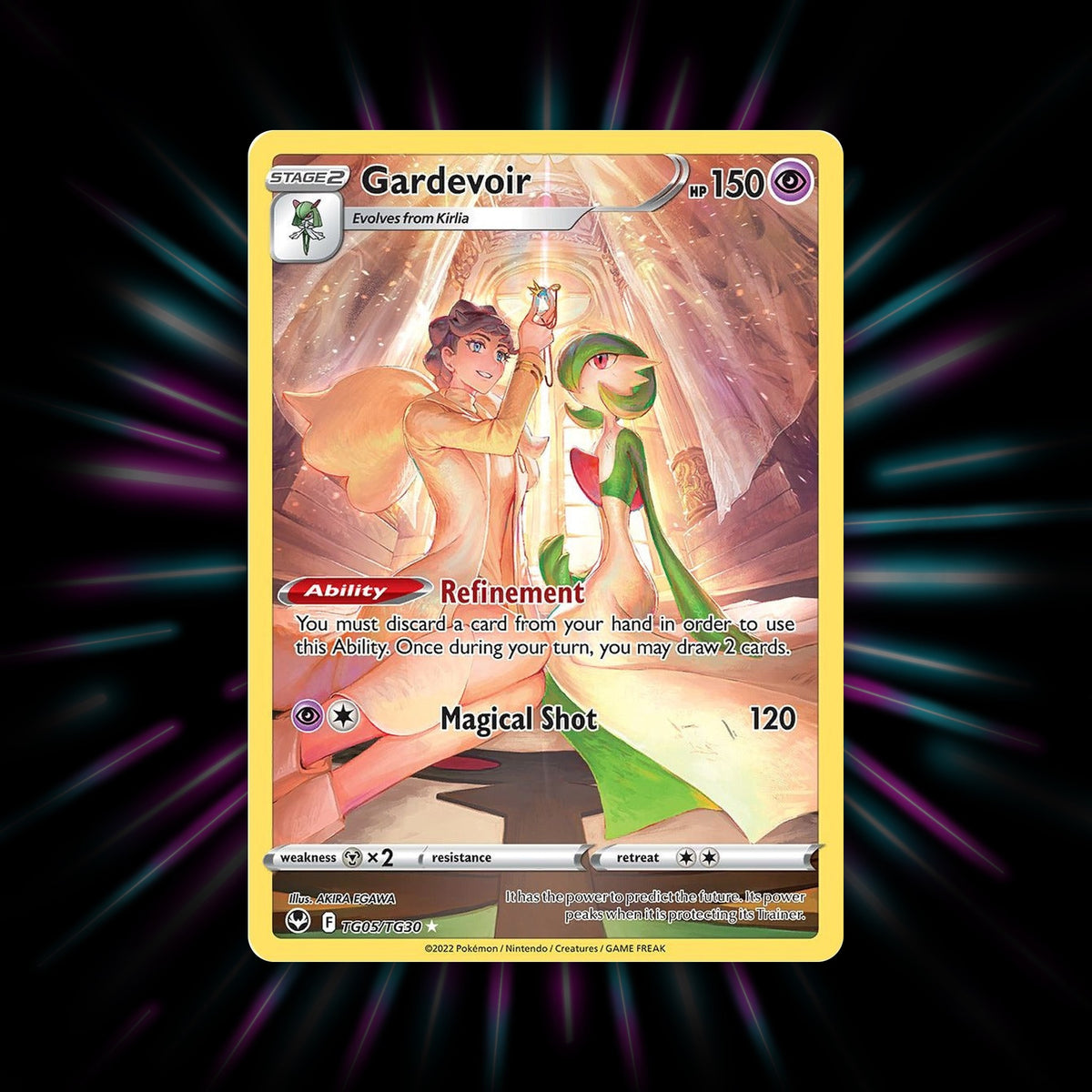 Gardevoir TG05/TG30 Silver Tempest Pokemon card