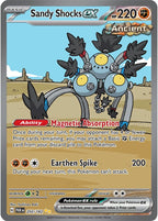 Sandy Shocks ex 250/182 Paradox Rift Pokemon card, official image