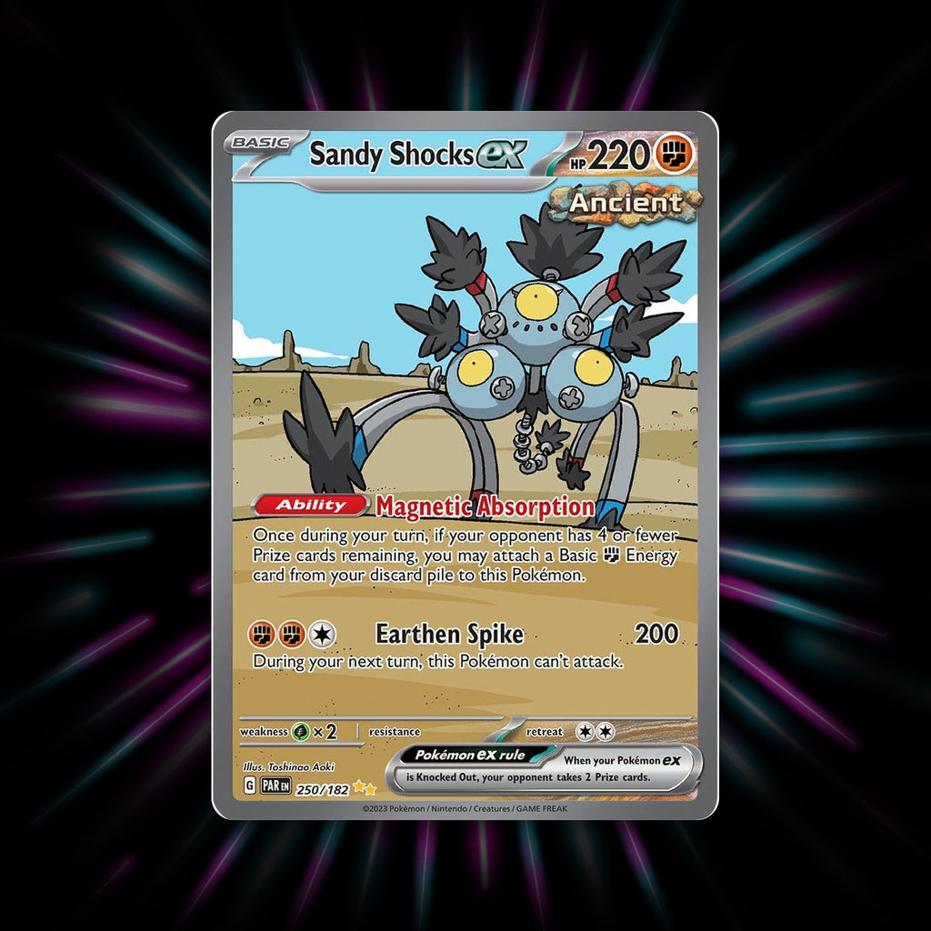 Sandy Shocks ex 250/182 Paradox Rift Pokemon card