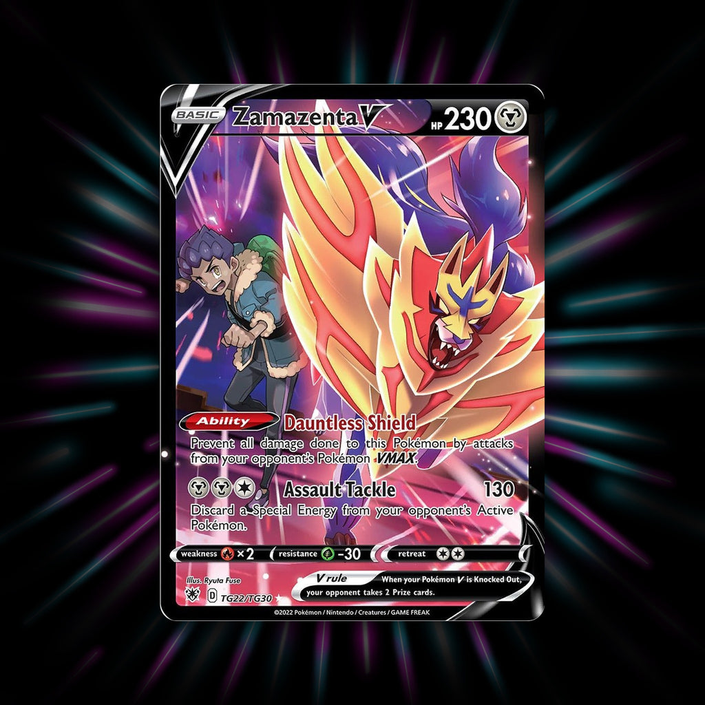 Zamazenta V TG22/TG30 Astral Radiance Pokemon card