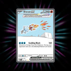 Eiscue ex 222/197 Obsidian Flames Pokemon card