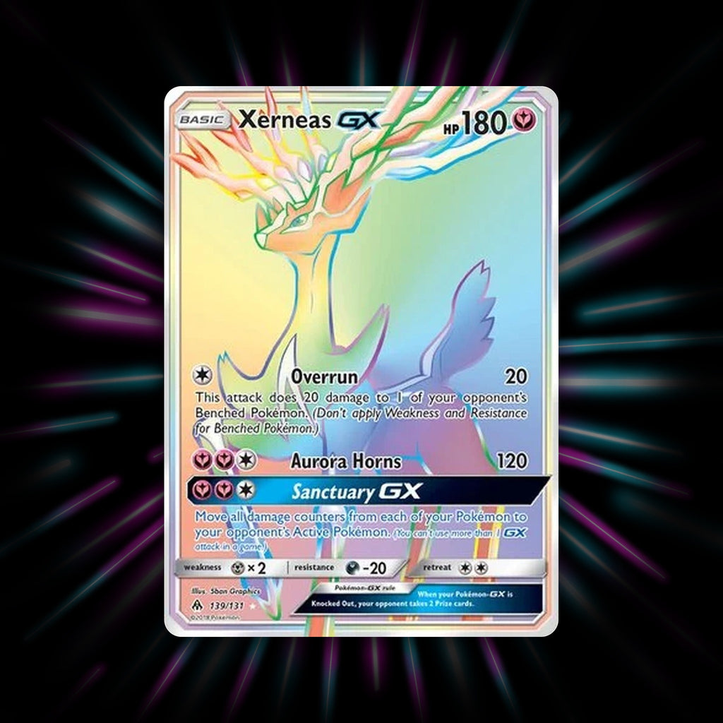Xerneas GX 139/131 Forbidden Light Pokemon card