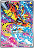Zeraora 151/142 Stellar Crown Pokemon card, official image