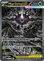 Mega Darkrai ex 116/084 Pitch Black Pokemon card, official image