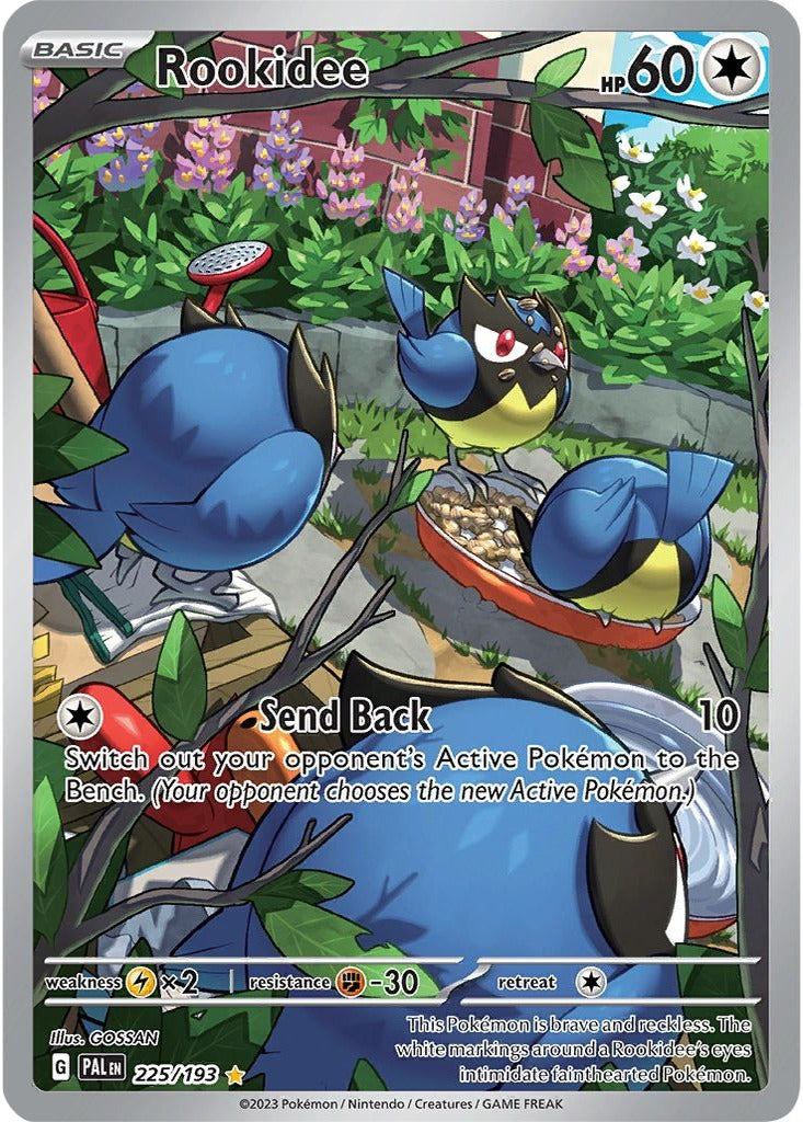 Rookidee 225/193 Paldea Evolved Pokemon card, official image