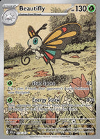 Beautifly 219/217 Ascended Heroes Pokemon card, official image