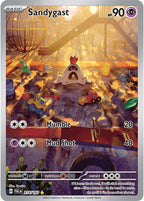 Sandygast 214/193 Paldea Evolved Pokemon card, official image