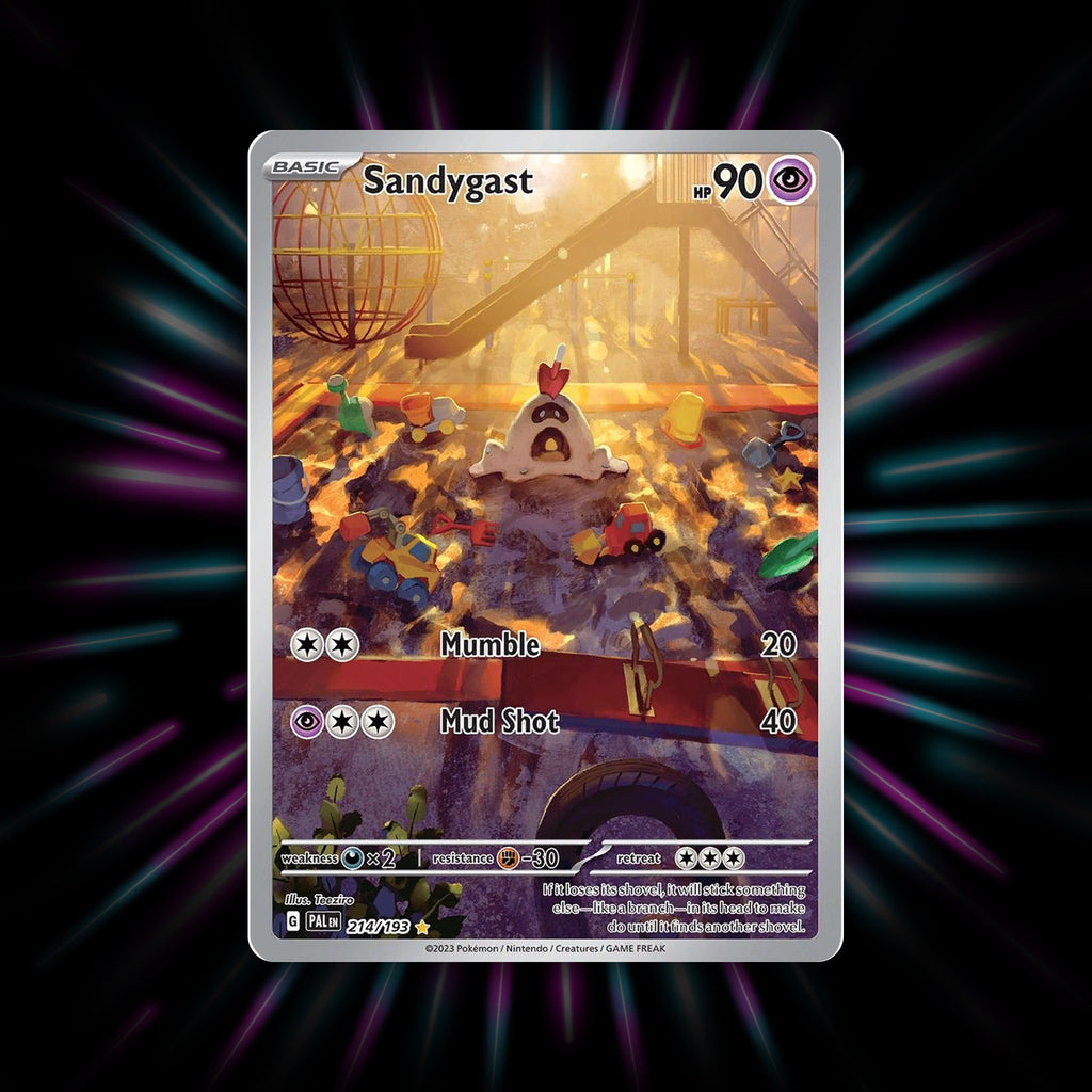 Sandygast 214/193 Paldea Evolved Pokemon card