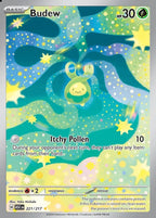Budew 221/217 Ascended Heroes Pokemon card, official image