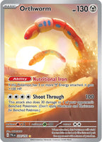 Orthworm 224/193 Paldea Evolved Pokemon card, official image