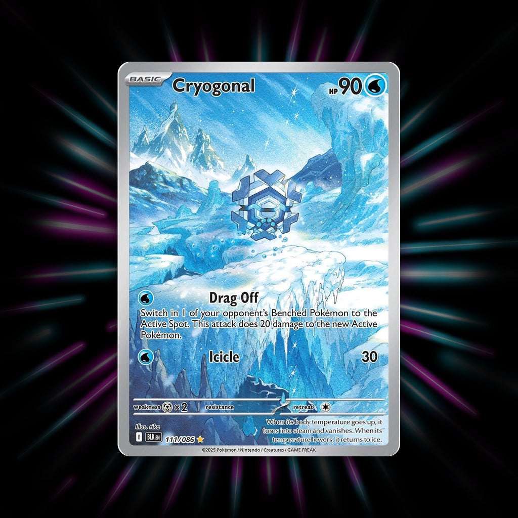 Cryogonal 111/086 Black Bolt Pokemon card