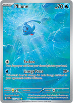 Phione 175/167 Twilight Masquerade Pokemon card, official image