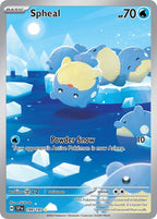Spheal 199/191 Surging Sparks Pokemon card, official image