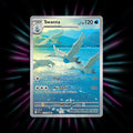 Swanna 110/086 White Flare Illustration Rare Pokemon card