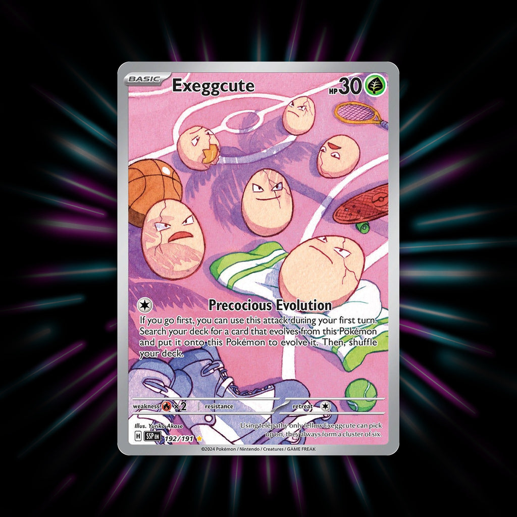 Exeggcute 192/191 Surging Sparks Pokemon card