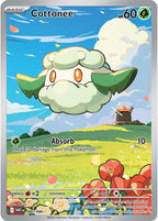 Cottonee 090/086 White Flare Pokemon card, official image