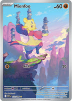 Mienfoo 133/086 White Flare Pokemon card, official image