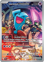 Team Rocket's Wobbuffet SVP203 Scarlet & Violet Promos Pokemon card, official image