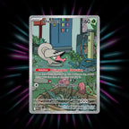 Shelmet 093/086 White Flare Illustration Rare Pokemon card