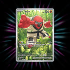 Throh 128/086 Black Bolt Illustration Rare Pokemon card