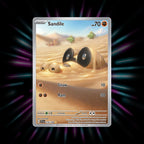 Sandile 216/198 Scarlet & Violet Pokemon card