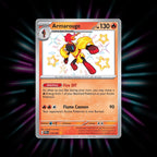 Armarouge 115/091 Paldean Fates Pokemon card