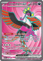 Fezandipiti ex 084/064 Shrouded Fable Pokemon card, official image
