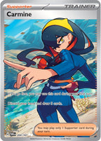 Carmine 204/167 Twilight Masquerade Pokemon card, official image